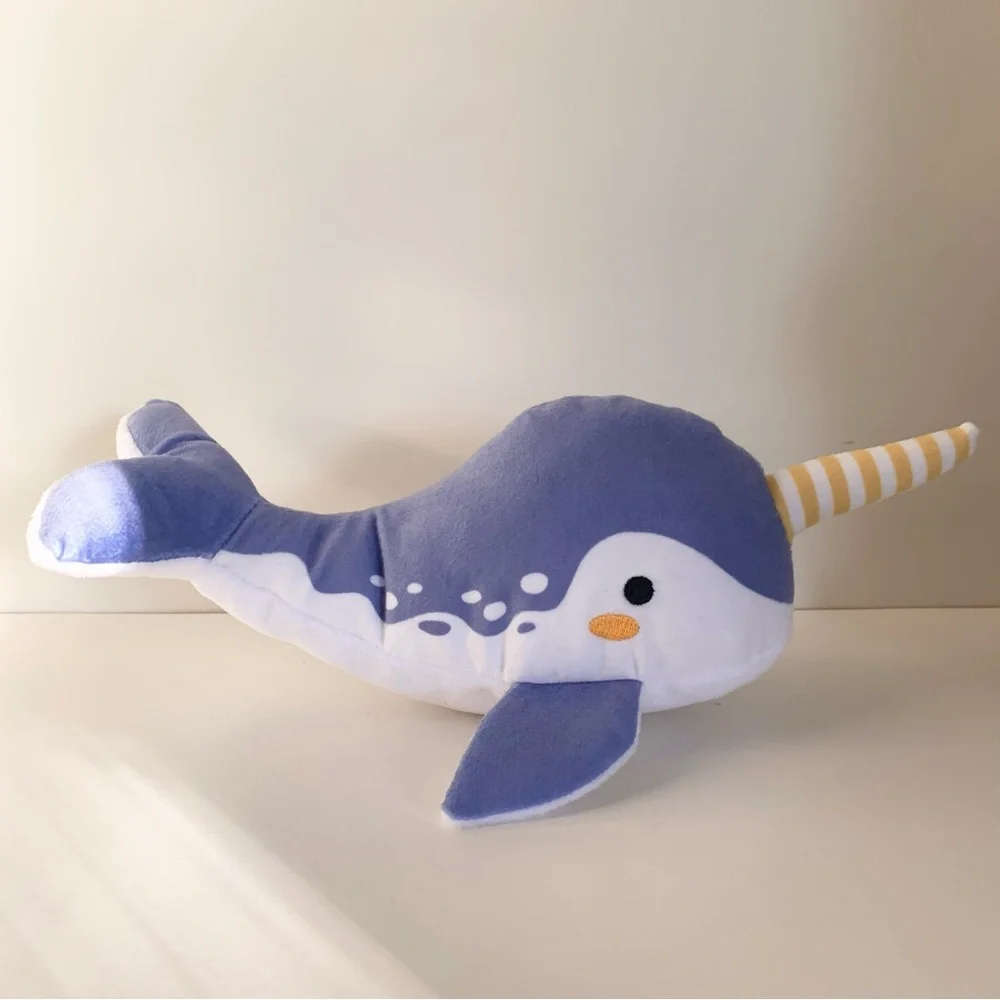 NWOT Narwhal Plush squeaky Toy
